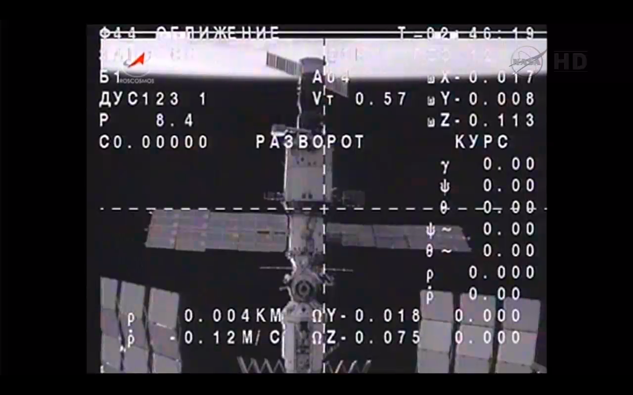 Soyuz Spacecraft Returning to Earth with US-Russian Crew